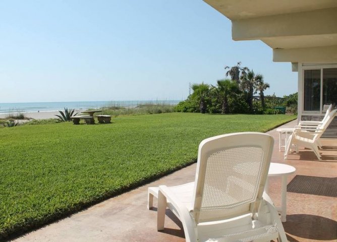 Cocoa Beach Villas View from Patio