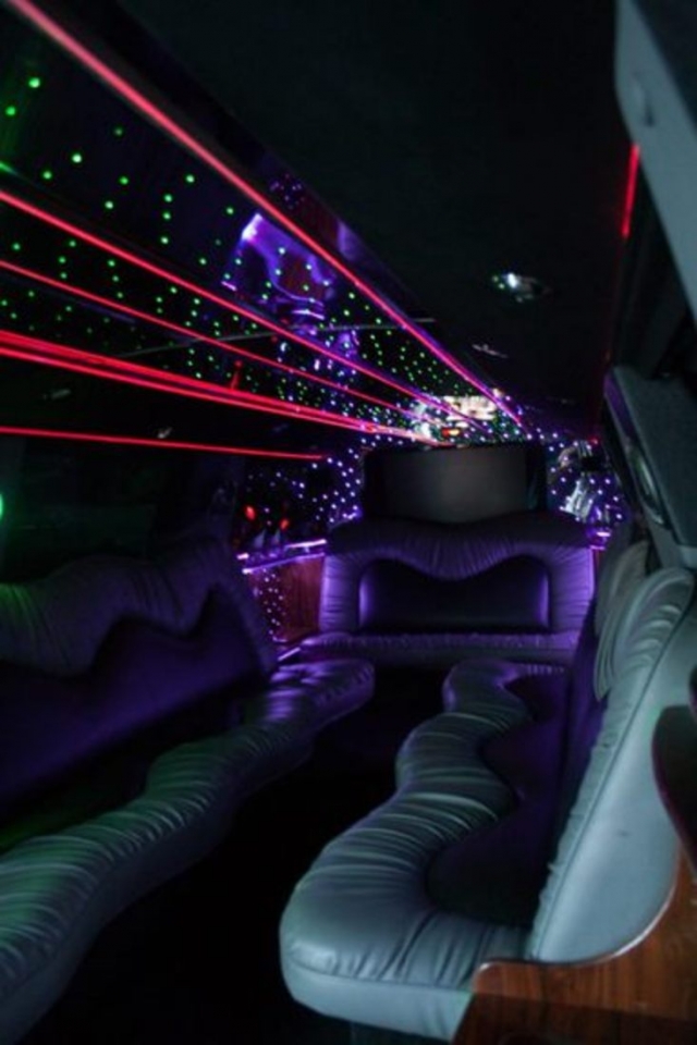Hot Rayz Limousine View Inside a Limo