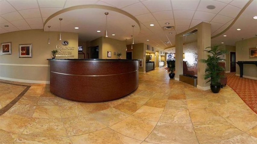 Comfort Suites Palm Bay Reception Area