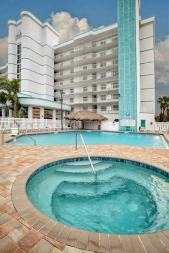 Discovery Beach Resort Pool and Hotel Exterior