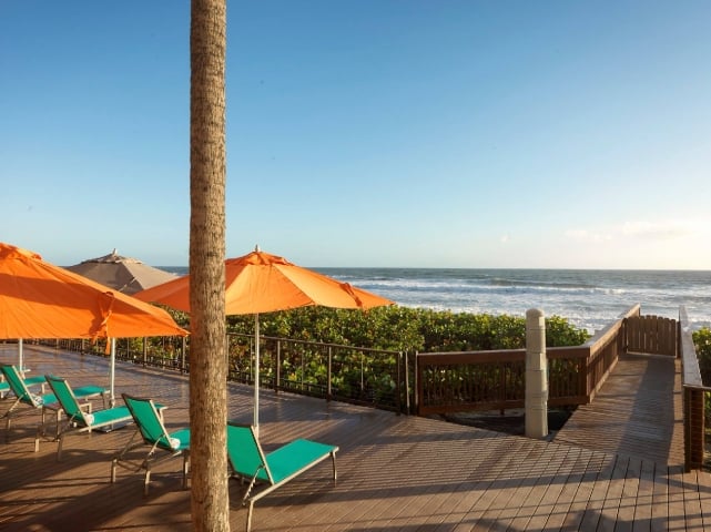 DoubleTree Suites by Hilton Beach Access and Lounge Chairs