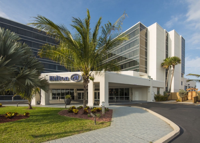 Hilton Cocoa Beach Oceanfront Exterior