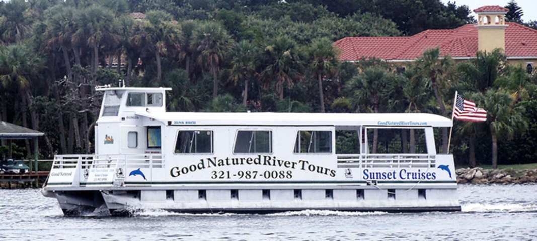 Good Natured River Tours Boat on the Water