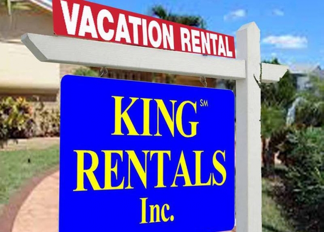 King Rentals Sign