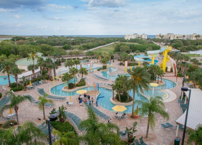 Holiday Inn Club Vacations Cape Canaveral Beach Resort Water Park View