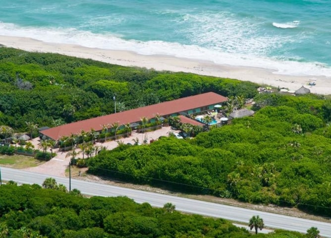 Seashell Suites Resort View from the AIr
