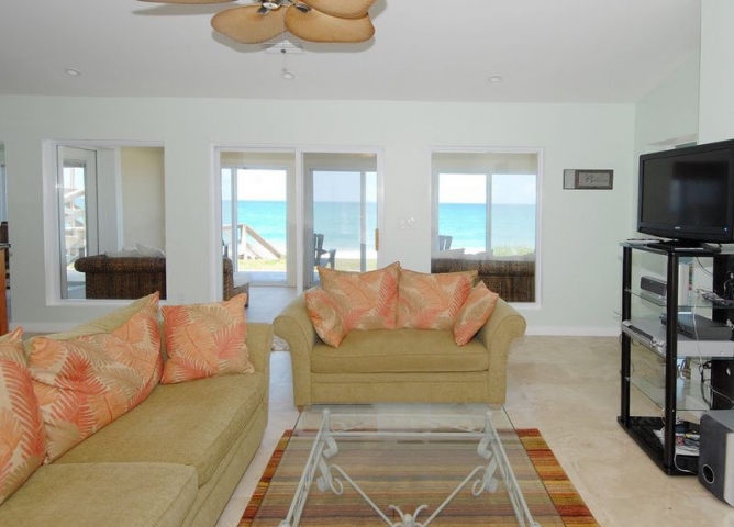 South Beach Island Resort Living Room Area