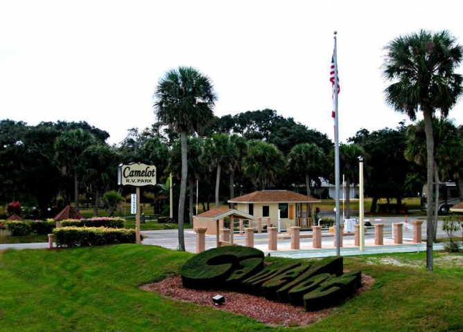 Camelot RV Park, Inc. Entrance