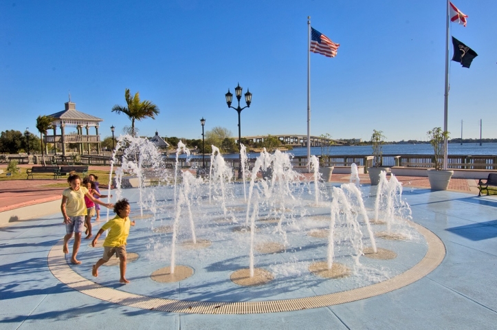 Downtown Cocoa Village Splash Pad