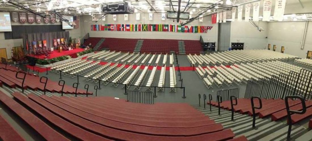 Florida Institute of Technology Graduation Setup