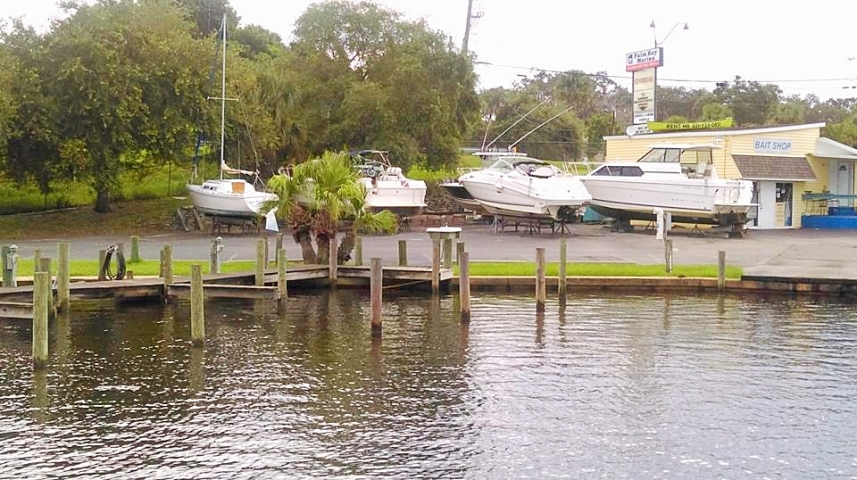Palm Bay Marina Boats Docked