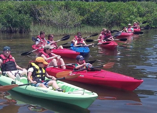 A Day Away Kayak Tours Group Kayak