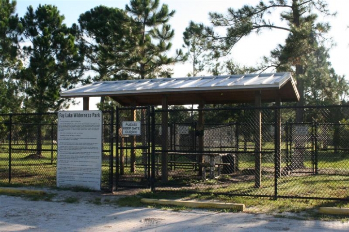 Fay Lake Wilderness Park Entrance
