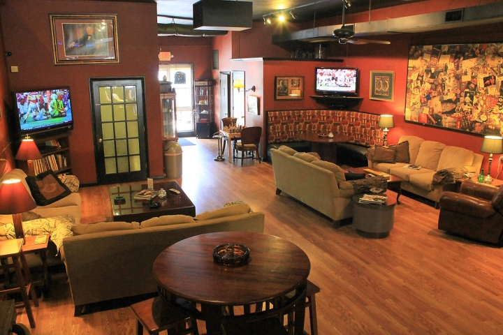 Executive Cigar Shop & Lounge Interior