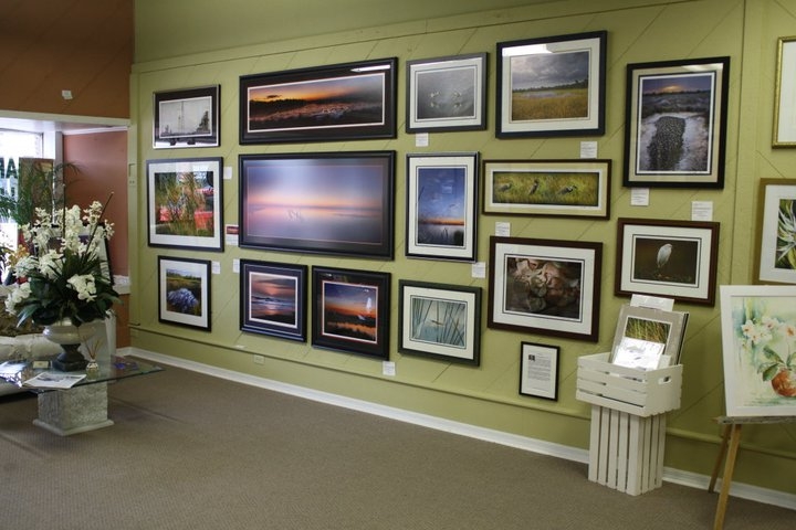 Downtown Gallery Internal View of Framed Photos