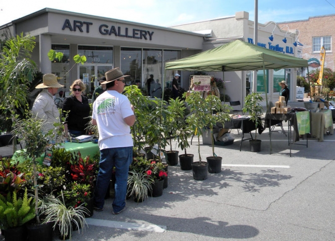 Eau Gallie Arts District Art Gallery Exterior