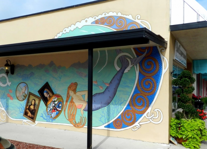 Eau Gallie Arts District Mural