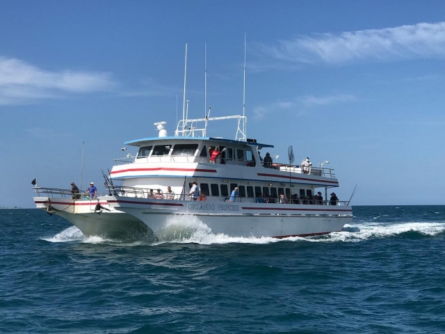 Deep sea fishing boat with Orlando Princess & Canaveral Princess Deep Sea Fishing