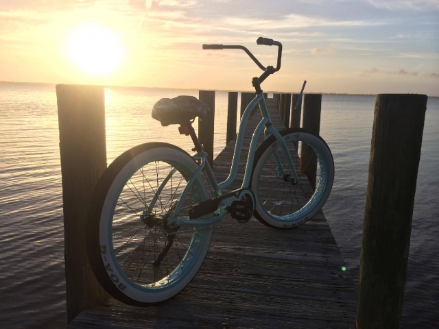 Village Cycle Shoppe Bike on Dock