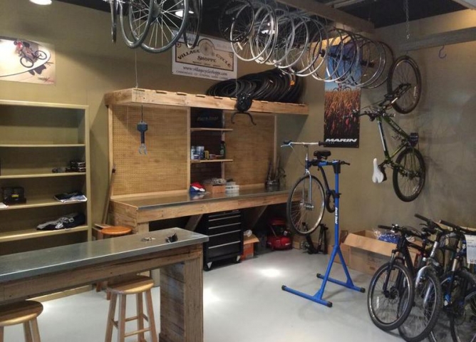 Village Cycle Shoppe Workshop