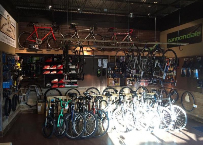 Village Cycle Shoppe Showroom