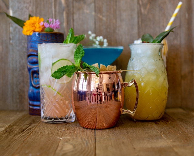 Hand-crafted cocktails from 28 North Gastropub in Viera, FL
