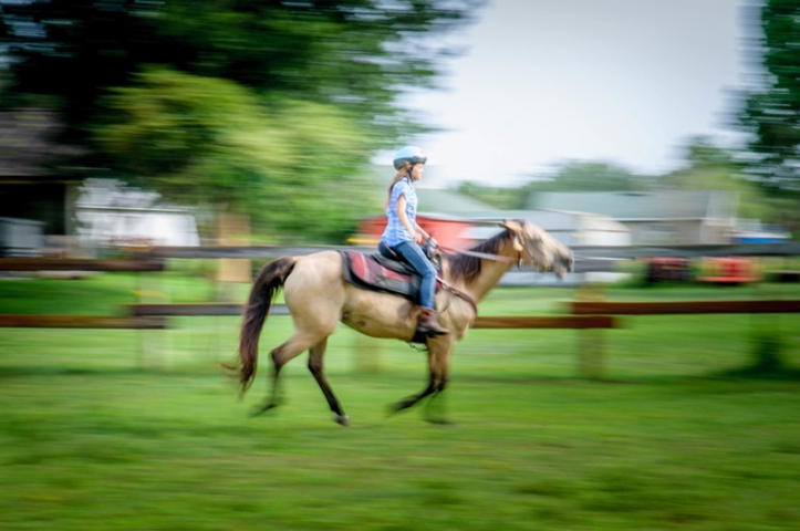 Desert Acres Stables Woman Horseback Riding