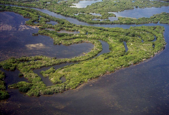 Thousand Islands Conservation Area View From Air 2