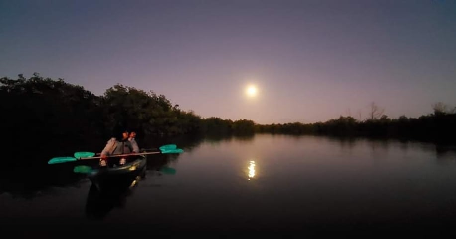Cocoa Kayaking Night Kayaking
