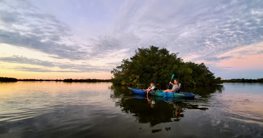 Cocoa Kayaking Evening