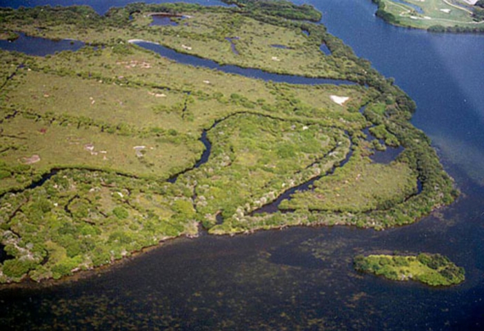 Thousand Islands Conservation Area View From Air 1