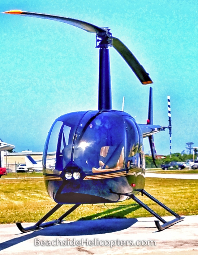 Beachside Helicopters Helicopter on Ground