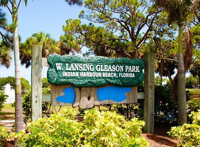 Gleason Park Outdoor Sign