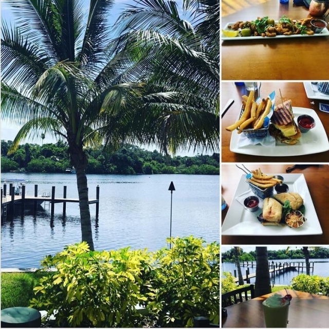 Frigate's Waterfront Bar & Grill Food and Water View