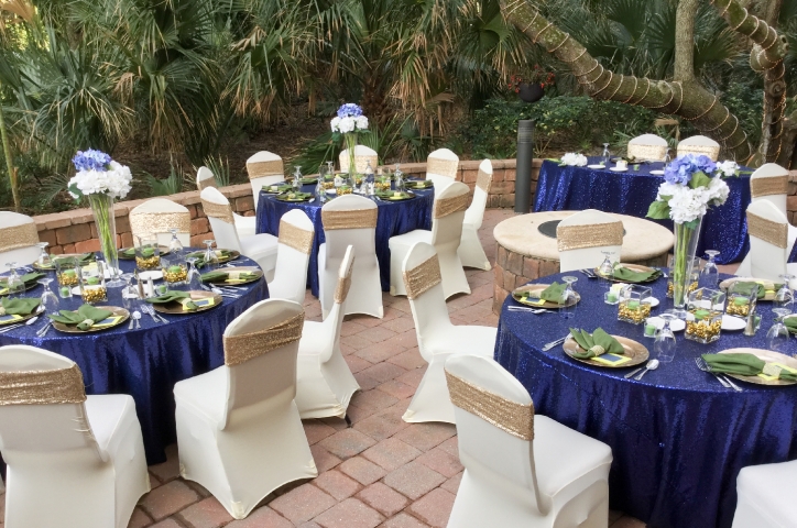 Courtyard by Marriott Cocoa Beach Formal Dining Setup