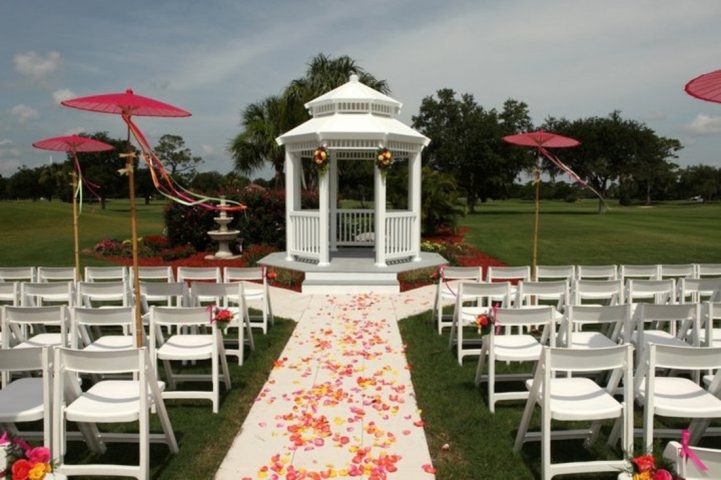 Rockledge Country Club Wedding Setup