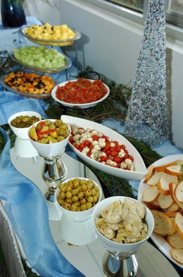 A Chef's Touch Catering Olives and Artichokes