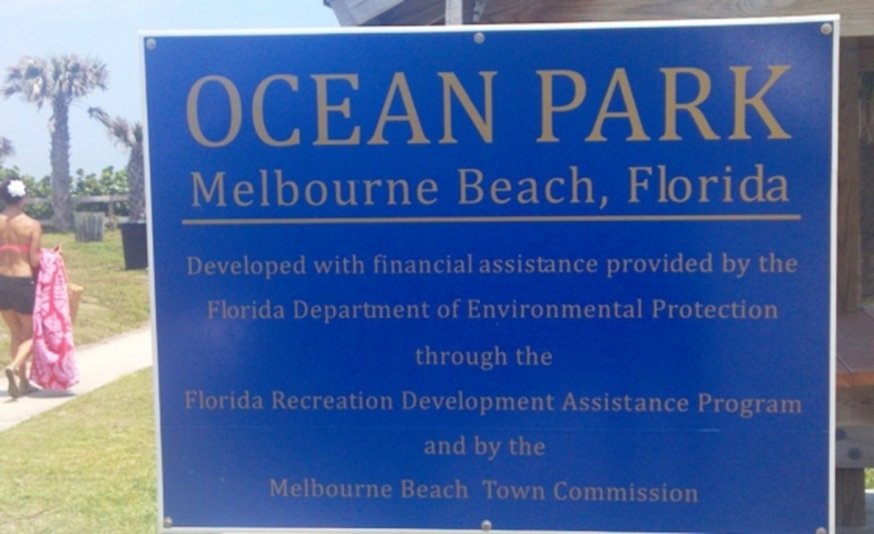 Ocean Park Outdoor Sign