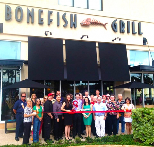 Bonefish Grill- Viera Team and Building Exterior