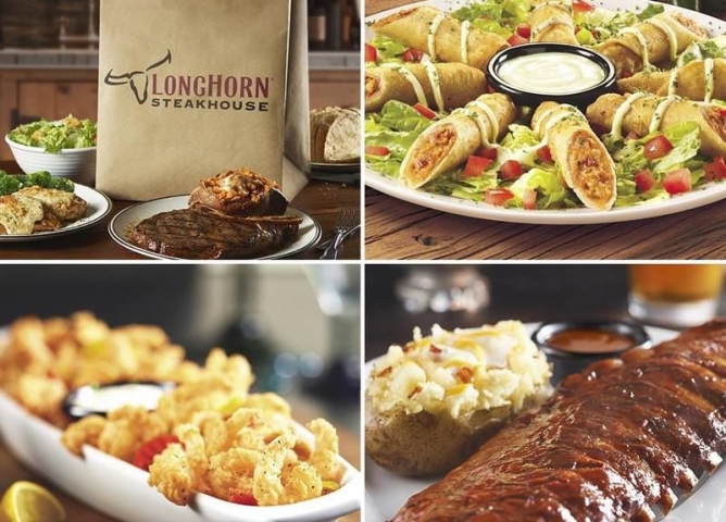 Longhorn Steakhouse Viera Various Items