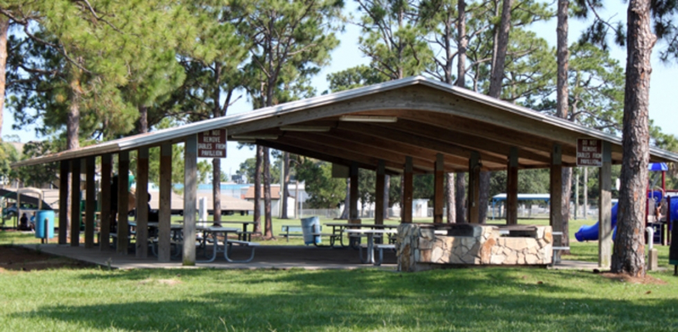 McLarty Park - Rockledge Covered Picnic Tables