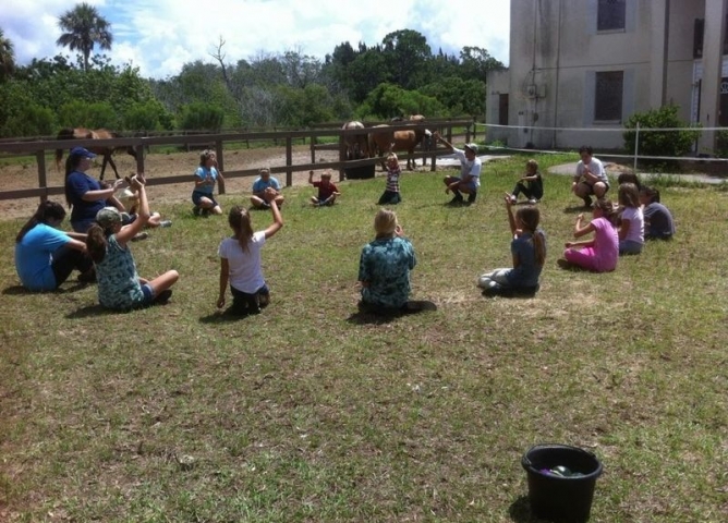 Walk on Water Ministries Children in a Circle