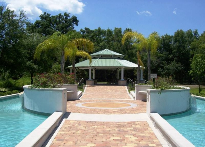 Gazebo used for Weddings & Concerts