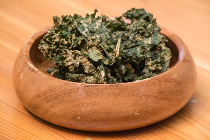 Happy Healthy Human Cafe Toasted Kale