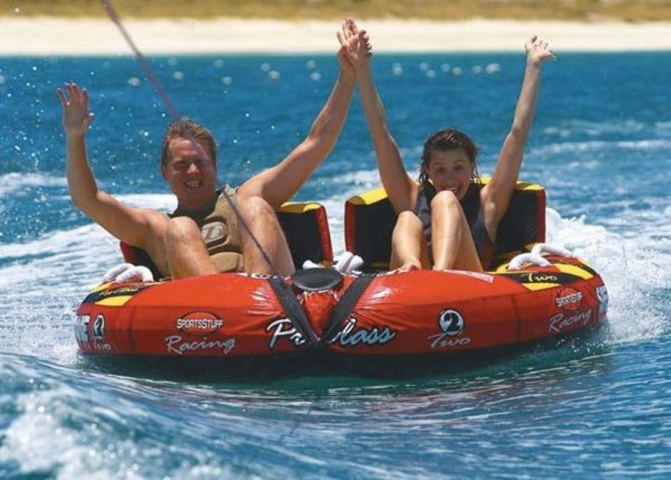 321 Boat Rentals  Couple Tubing