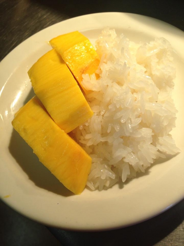 Chez Quan's Mango Sticky Rice