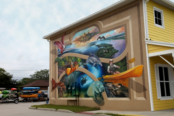 Downtown Titusville Mural