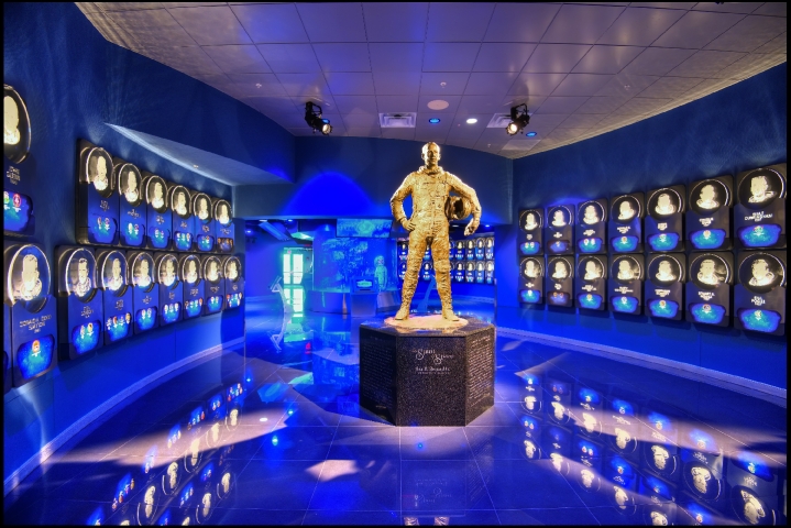 The Astronaut Hall of Fame at the Kennedy Space Center Visitor Complex