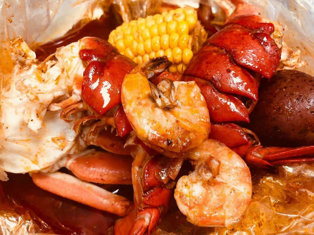 Red Crab Juicy Seafood Seafood Boil