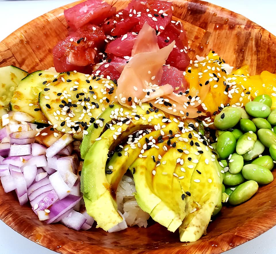 Social Distance Bar Poke Bowl